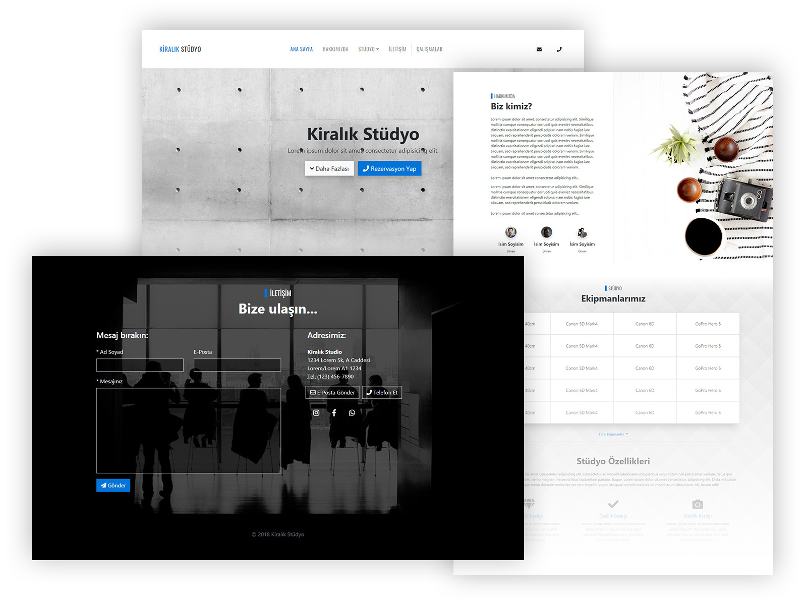 Studio Website by Selim on Dribbble