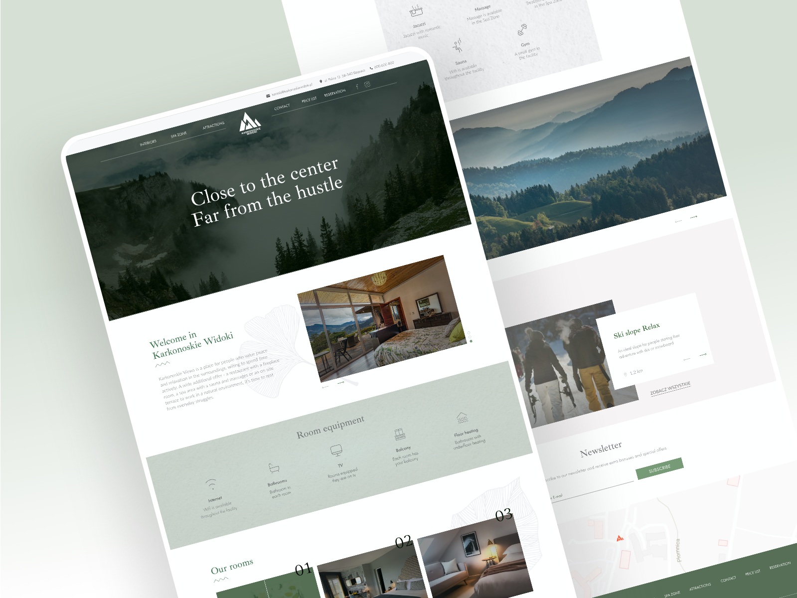 Hotel Website By Mi Gavka On Dribbble