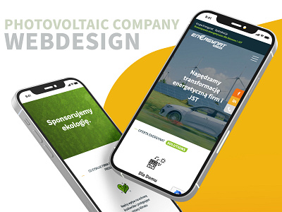 Mobile website Photovoltaic design ui uxui we web web design webdesign website
