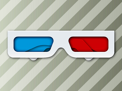 ❧ Vector Anaglyph glasses