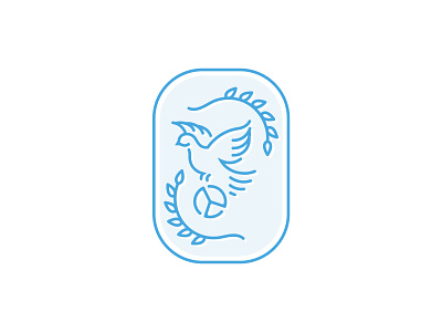 Mudanya - City of Peace and Brotherhood blue branding brotherhood clean design icon identity logo minimal peace sticker vector