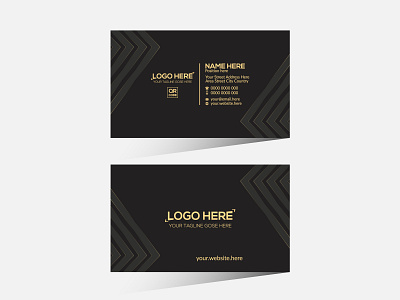 vector business card simple card