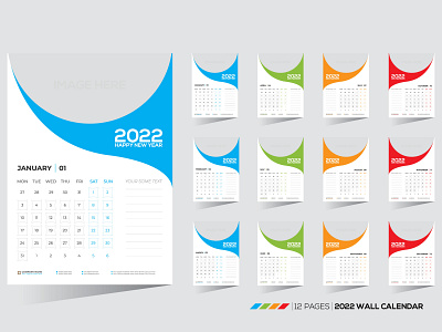 2022 wall calendar
