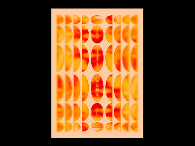 Gems - Each-D Poster Series artist artwork blurry daily design eachday gems gradient graphic design illustration motivation orange photoshop poster print