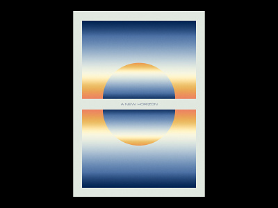 A New Horizon - Each-D Poster Series