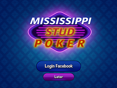 Login Screen 2d games game design gui poker game