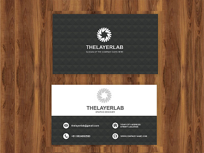 Visiting Card company name graphic graphic design logo posters thelayerlab visiting visiting card