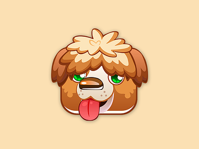 Dog animal character design cute dog cute icons game design game icon game icons