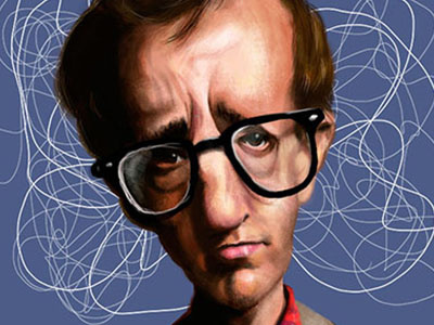 Woody caricature photoshop portrait