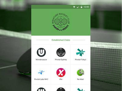 Racquet.io Android App