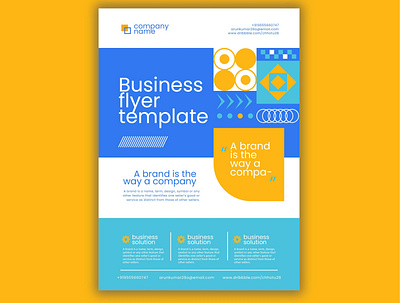 Business Flyer illustration