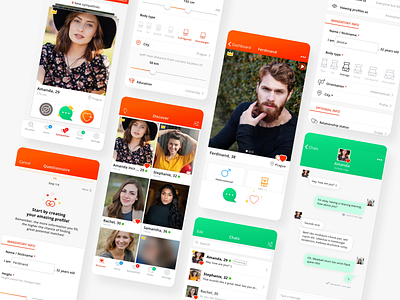 MeetYou Dating App Design