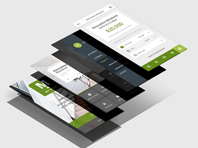 My Build app app digital design ui ux visual design