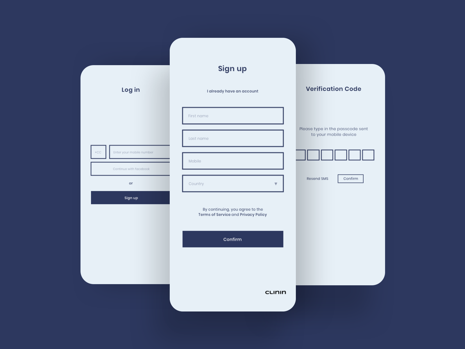 Wireframes - Healthcare App by Aqib Mehmood on Dribbble