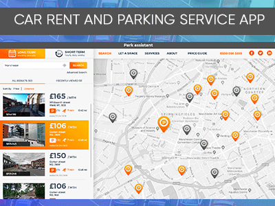 Car rent and parking