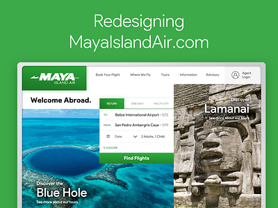 Maya Island Air Redesign Concept