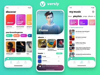 Versly Music Player