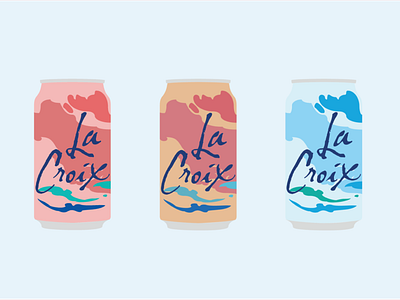 La Croix art colorblock colorful daily ui design illustration illustrator la croix lacroix photoshop seltzer summer ui