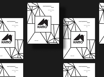 Japanese Photography book abstract black and white book branding cover cover design graphic design illustration kamo logo photography vector