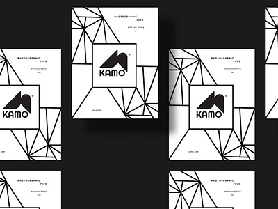 Japanese Photography book abstract black and white book branding cover cover design graphic design illustration kamo logo photography vector