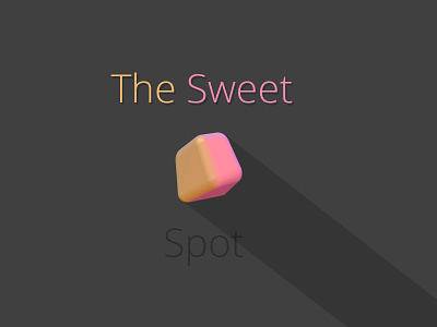 The Sweet Spot 3d blender candy chewy lighting photoshop