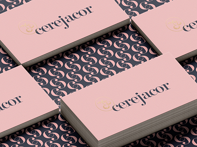 Cerejacor brand identity branding cosmetic design logo