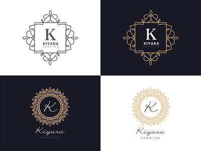 kiyara Fashion branding design illustration logo logo design logo idea typography vector