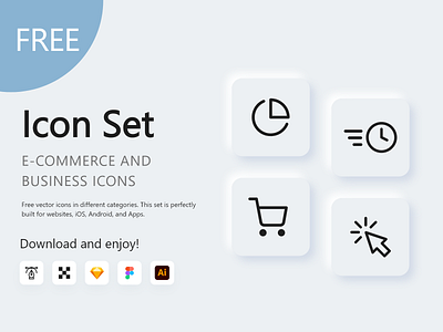 Business Category Icons  Best icons, Icon design inspiration, Icon design