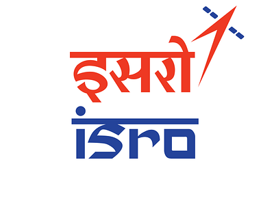 ISRO logo design illustration logo vector