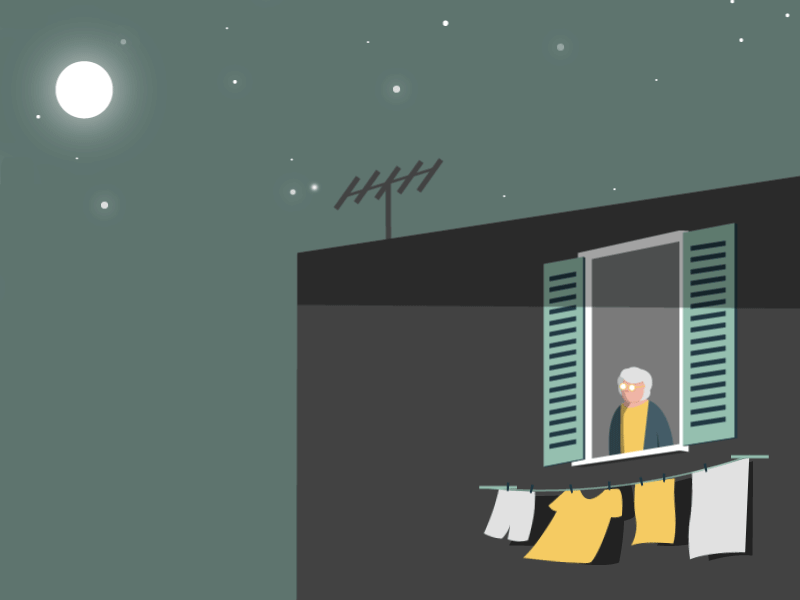 Home Coming // 03 gif illustration minimalist motion graphic