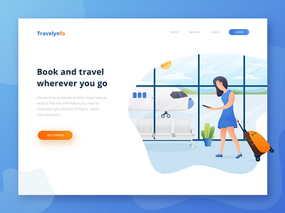 Travelynfo - Header Illustration Exploration by Andri Prasetia for SLAB ...