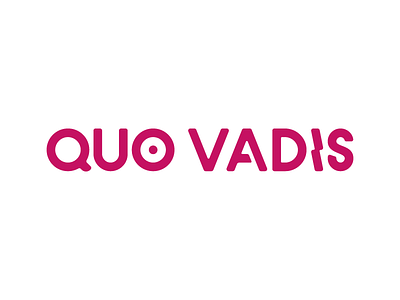 QUO VADIS clothing logo logotype