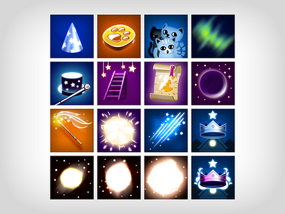 Achievement icons achievement art game icons photoshop ui