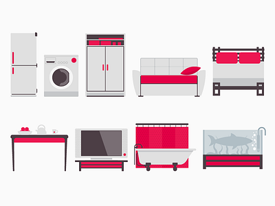 Furniture icons