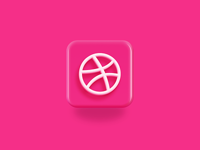 dribbble logo icon 2020 color design dribbble icon logo ps shot