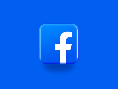 facebook icon 2020 blue color design facebook icon logo