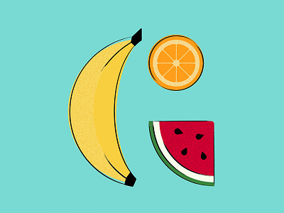 36 Days of Type: G 36days g 36daysoftype design fruit illustration illustrator lettering texture type typography