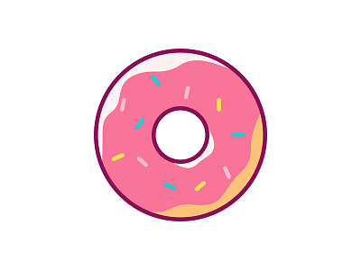 36 Days of Type: O 36days o 36daysoftype design dessert donut doughnut illustration illustrator letter lettering sweet type typography