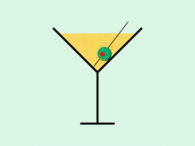 36 Days of Type: Y 36days y 36daysoftype cocktail design illustration illustrator letter lettering martini texture type typography