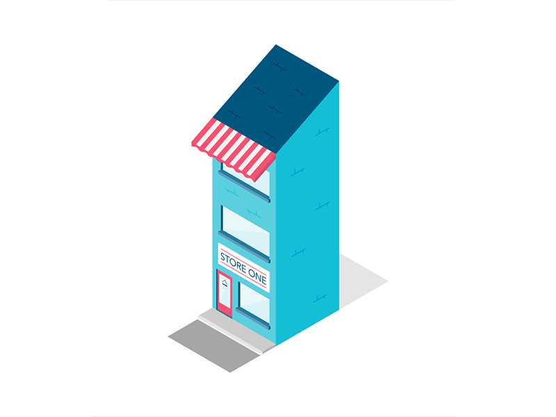 36 Days of Type: 1 design illustrator illustration building isometric 3d typography typeface type lettering letter 36days-1 36daysoftype