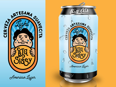 Big Sissy Beer Label