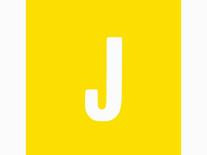 J ~ 36 Days of Type 07 36days 36daysoftype 36daysoftype07 after effects animation buldge joy letter loop motion motion graphics particles party vector word