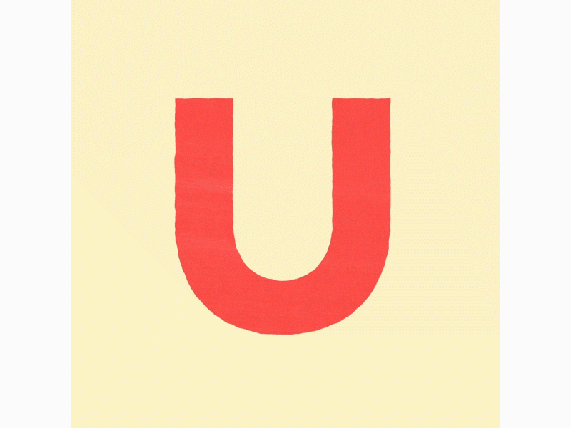 U ~ 36 Days of Type 07 36days 36daysoftype 36daysoftype07 adobe after effects animation joy division letter loop motion motion graphics music radio sound unknown unknown pleasures vector waves