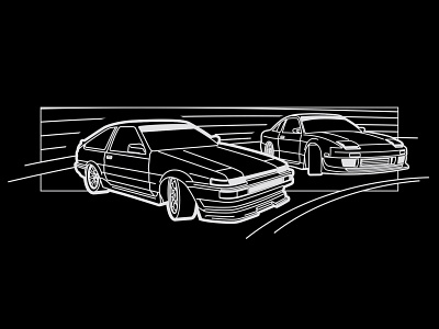 Trueno vs 180SX