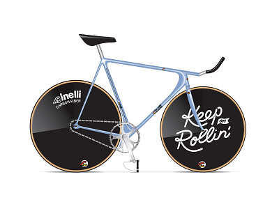 Cinelli Laser 2d bicycle cycling design graphic design illustration lettering art minimal vector wheels