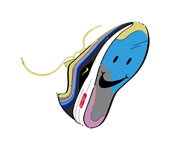 Nike Air Max 1/97 x Sean Wotherspoon Sneaker 2d air jordan graphic design happy icon illustration nike nike air max shoe design sneaker sneakerhead sneakers vector