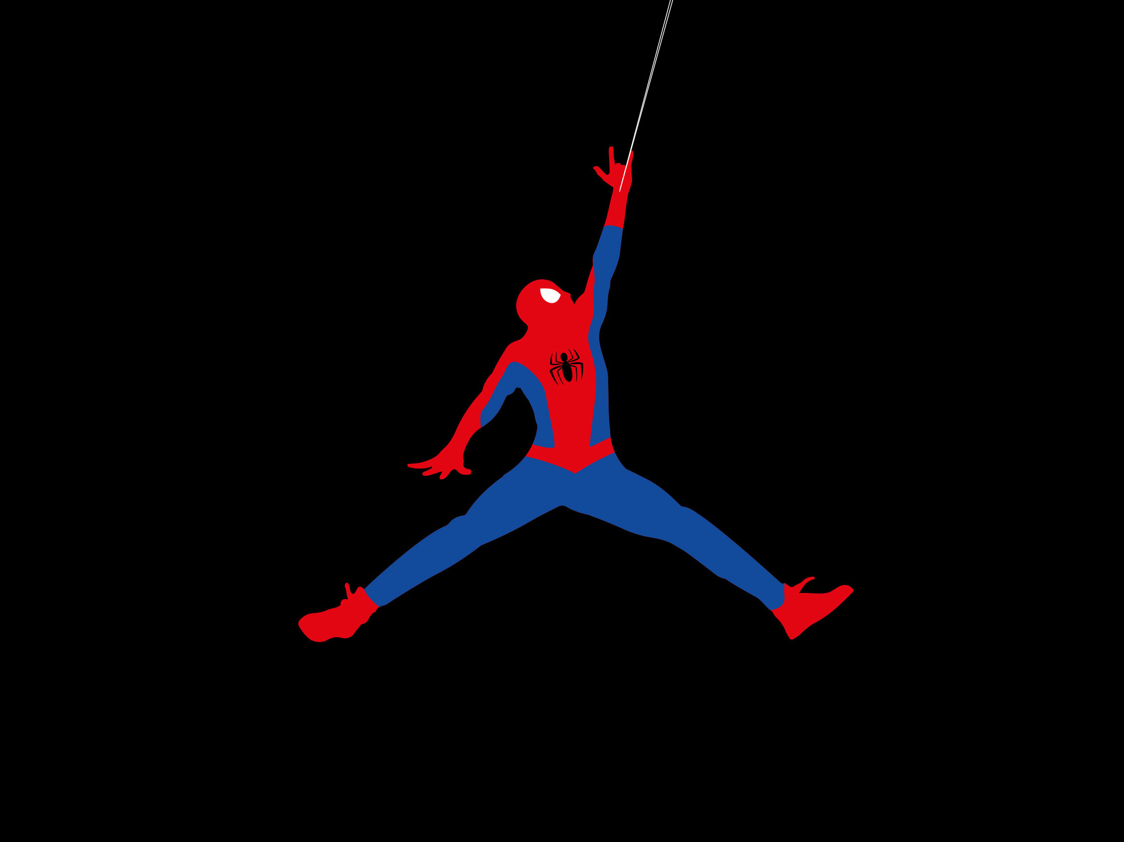 spiderman with jordans