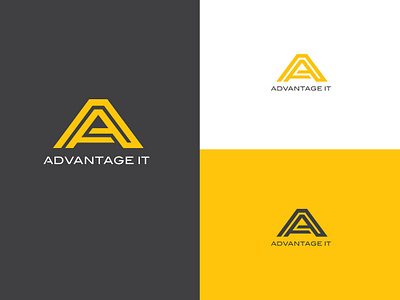 Logo - Advantage IT branding design graphic design icon identity design it letter logo minimal print type typeface typography ui vector