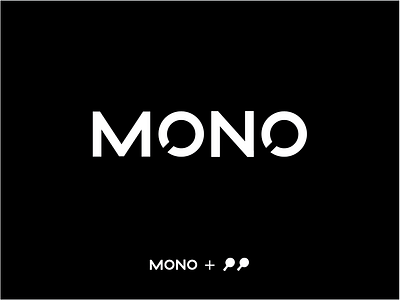 Logo - Mono brand identity branding clean graphic design icon identity letters logo minimal ping pong table tennis type typography