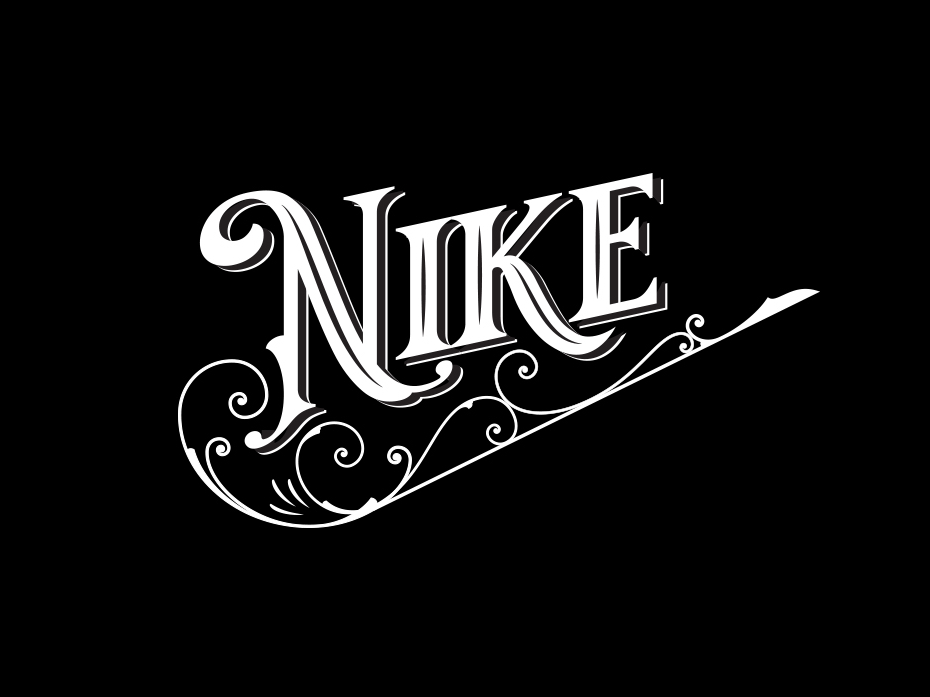 who designed the nike logo